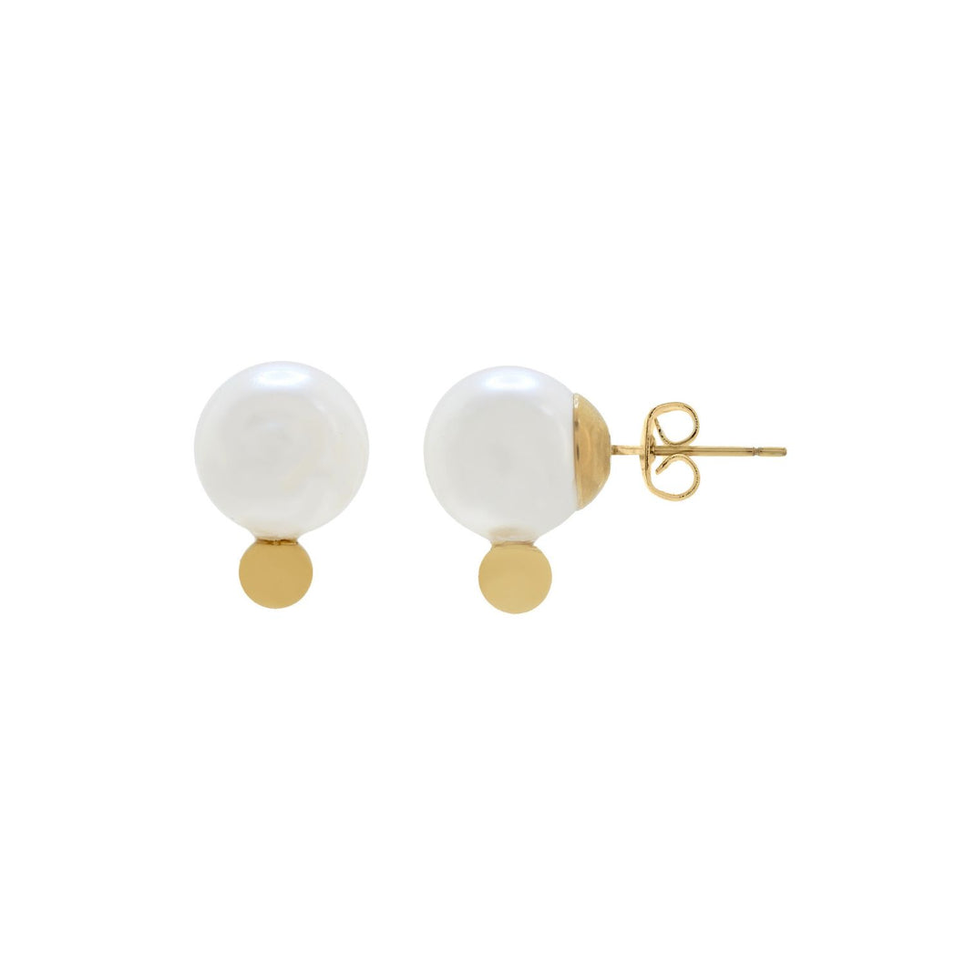 'BLANCHE' Earrings-Large-