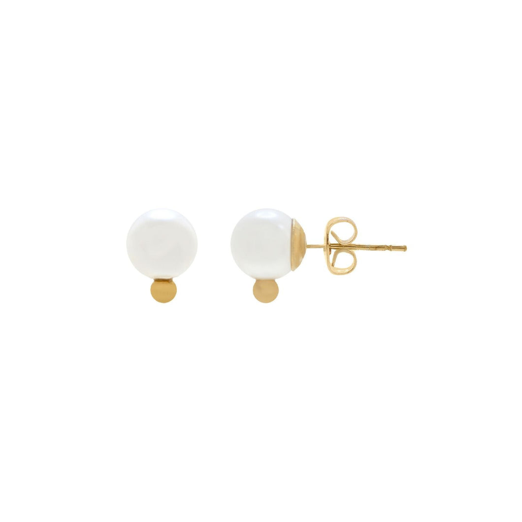 'BLANCHE' Earrings -Small-