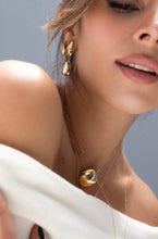 Load image into Gallery viewer, JASMINE WIDE NECKLACE GOLD
