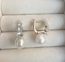 Load image into Gallery viewer, ZIRCONIA DAINTY PEARLS
