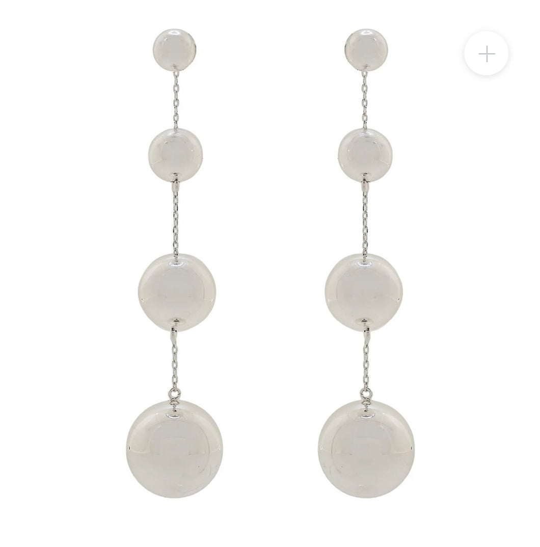 GROW EARRINGS SILVER