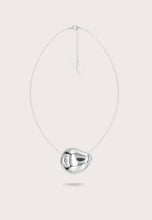 Load image into Gallery viewer, JASMINE WIDE NECKLACE SILVER
