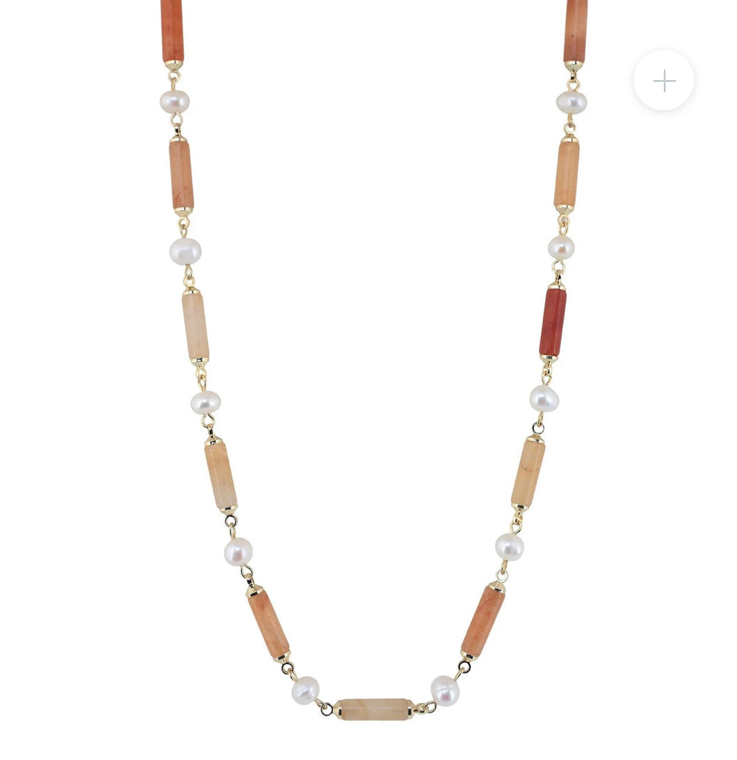 ORIGEN NECKLACE PEARL JADE