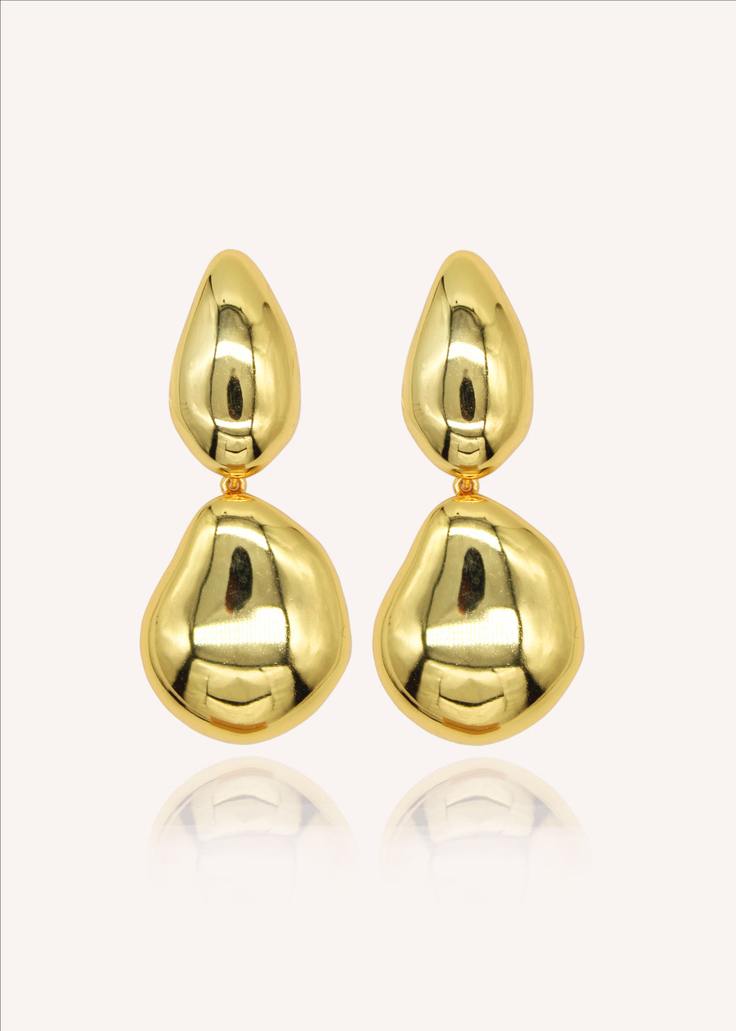 JASMINE MAXI EARRINGS GOLD