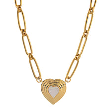 Load image into Gallery viewer, &#39;CRECIENTE&#39; Heart Necklace
