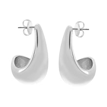 Load image into Gallery viewer, &#39;PENSIVE&#39; Earrings -Silver Large- - Ibiza Passion
